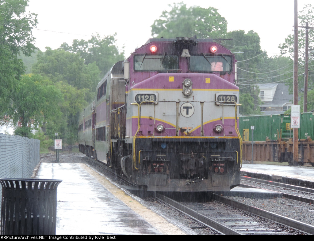 MBTA 1128 on 421 